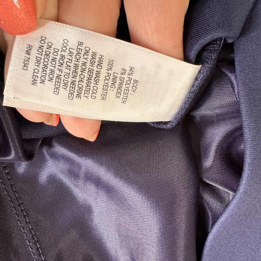 NWT   GORGEOUS SPECIAL OCCASION /AFTER 5/COCKTAIL DRESS  SIZE: 6      #CL - Picture 11 of 12